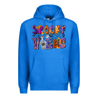 True Royal Spooky Vibes Premium Hoodie - CowhideDigitalArt