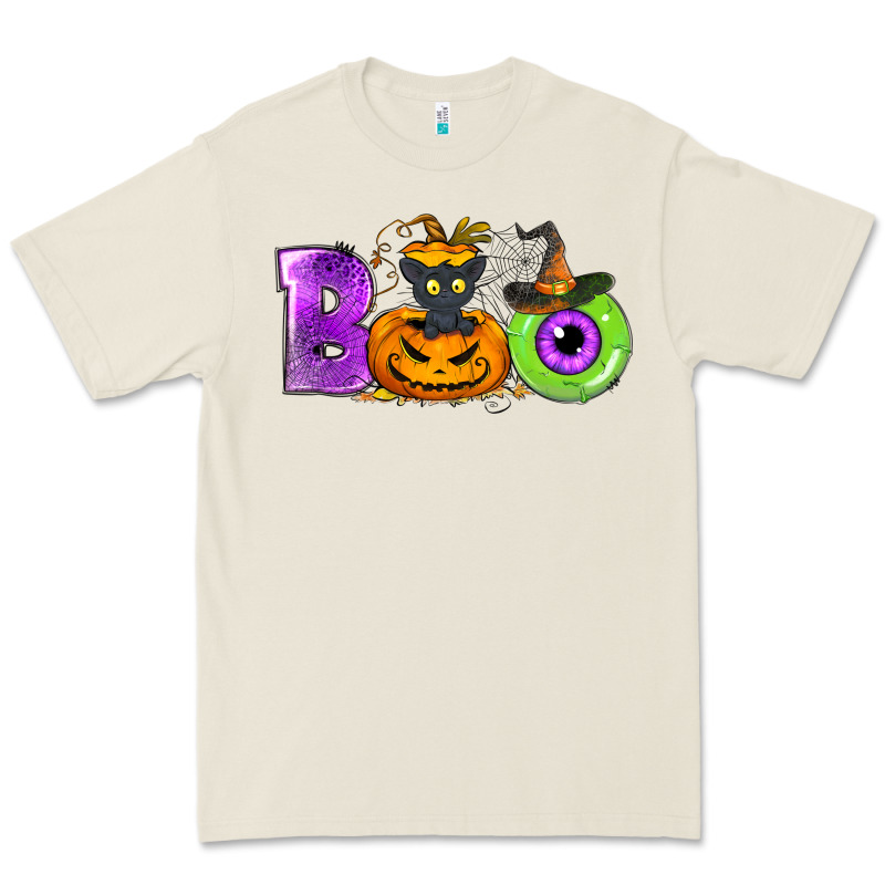 Boo Halloween Premium Tee by NancyCooperArtShop | Teevron