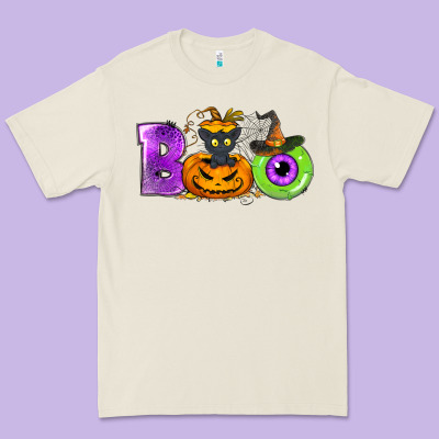 Boo Halloween Premium Tee Designed By Nancycooperartshop