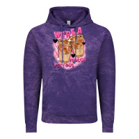 Cloud Purple We're a perfect match Valentine's Day Vintage Hoodie - FaDigitalArtStudio