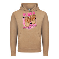 Vintage Coffee We're a perfect match Valentine's Day Vintage Hoodie - FaDigitalArtStudio