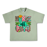 Oil Green nurse off duty summer break Urban Heavy Tee - RanaPortraitStore