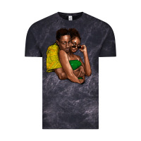 Cloud Black Black couple Vintage Tee - HowdyJamesFarm