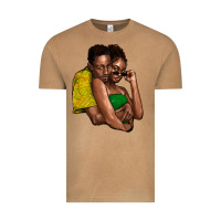 Vintage Camel Black couple Vintage Tee - HowdyJamesFarm