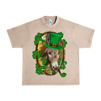 French Oak St. Patrick's day Donkey Urban Heavy Tee - CowGirlArtShop
