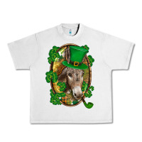 Lunar Rock St. Patrick's day Donkey Urban Heavy Tee - CowGirlArtShop