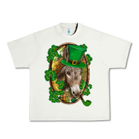 Pistachio St. Patrick's day Donkey Urban Heavy Tee - CowGirlArtShop