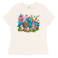 Bone Easter gnomies with truck Easter Day Ladies Tee - HowdyJamesFarm