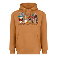 Meerkat bakery coffee cups Heavyweight Hoodie - AdoDesignShop