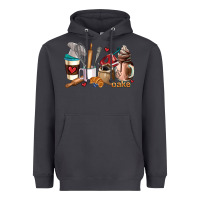 Smoke bakery coffee cups Heavyweight Hoodie - AdoDesignShop