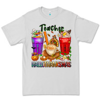 Dove Grey hallothanksmas teacher Premium Tee - texasbilliewilder