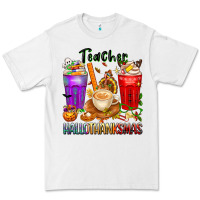 White hallothanksmas teacher Premium Tee - texasbilliewilder