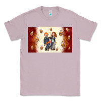 Lilac cartoon wizards Classic Tee - TumblerDesignByShophia