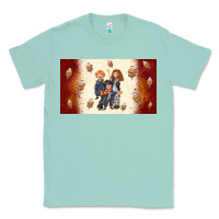 Seafoam cartoon wizards Classic Tee - TumblerDesignByShophia