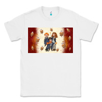 White cartoon wizards Classic Tee - TumblerDesignByShophia