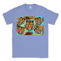 Colony Blue Tiger Classic Tee - Artiststas
