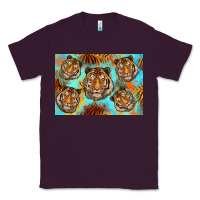 Plum Tiger Classic Tee - Artiststas