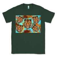 Sports Green Tiger Classic Tee - Artiststas