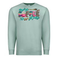 Seafoam more coffee please Premium Sweatshirt - AdoDesignShop