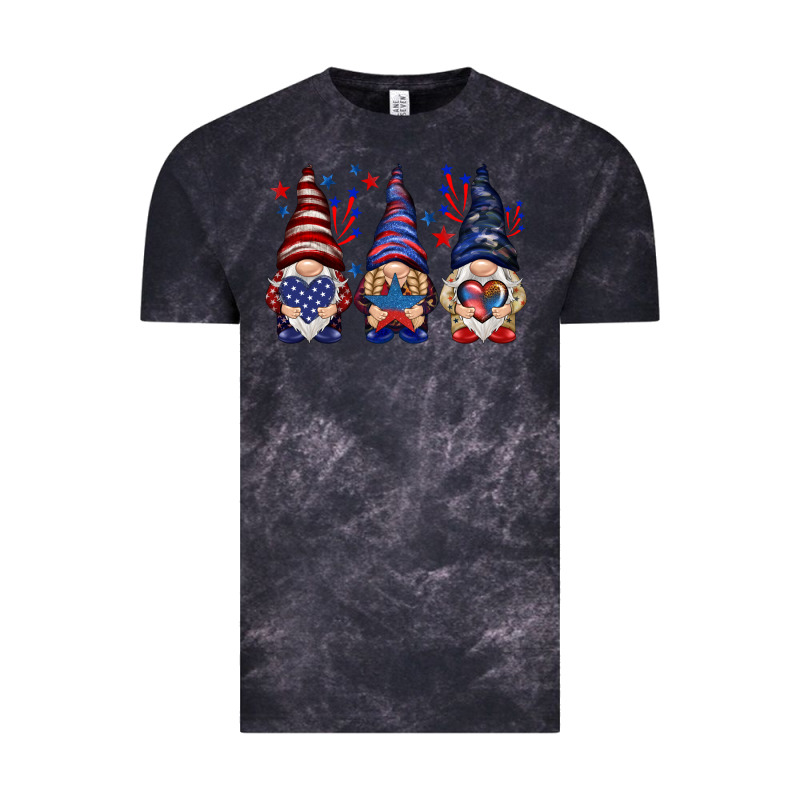 4th Of July Gnomies With Stars Vintage Tee by HowdyJamesFarm | Teevron