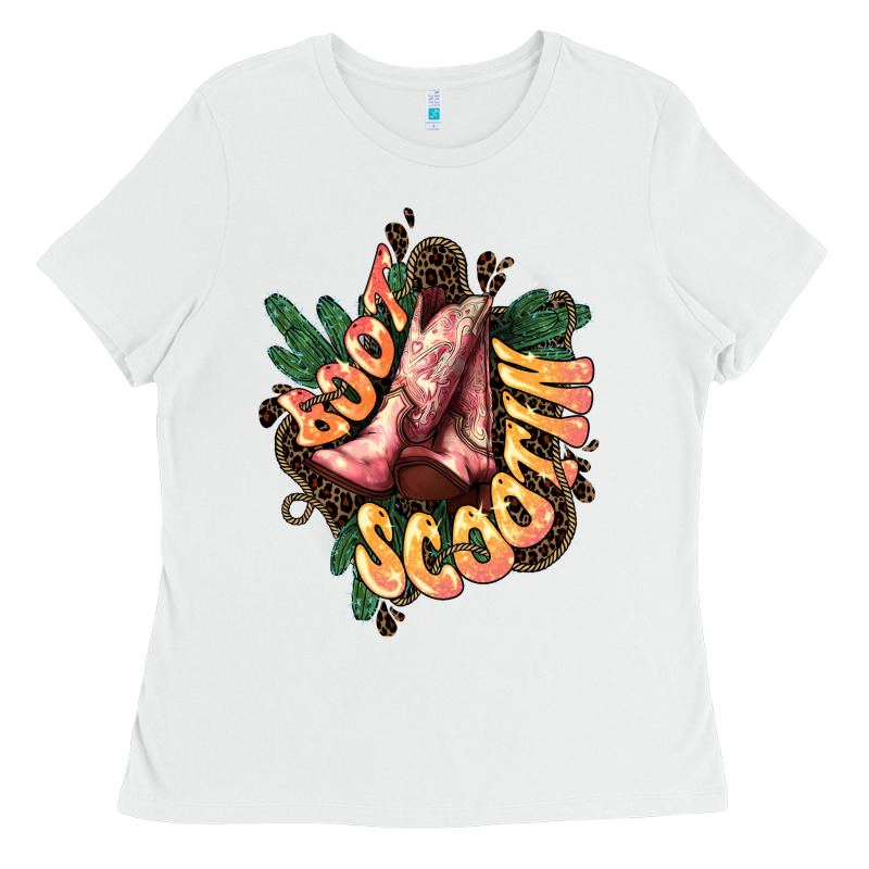Boots Scootin Ladies Tee by HowdyJamesFarm | Teevron