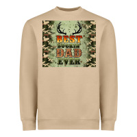 Mushroom best buckin' dad ever Heavyweight Sweatshirt - Artiststas