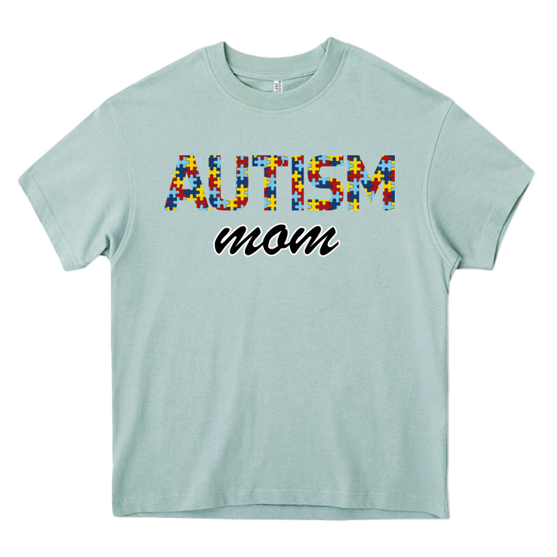 Autism Mom Heavy Core Tee by Bettercallsaul | Teevron