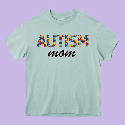 Autism Mom Heavy Core Tee Designed By Bettercallsaul