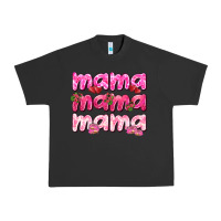 Pigment Black Mama mama mama mother's day Urban Heavy Tee - HowdyJamesFarm