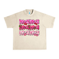 Sandshell Mama mama mama mother's day Urban Heavy Tee - HowdyJamesFarm