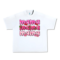 White Mama mama mama mother's day Urban Heavy Tee - HowdyJamesFarm