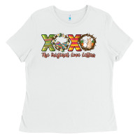 White Xoxo the original love letters Easter Day Ladies Tee - HowdyJamesFarm