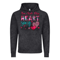 Vintage Black you make my heart sing Vintage Hoodie - OliviaCreatesArt