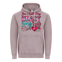 Vintage Zinc you make my heart sing Vintage Hoodie - OliviaCreatesArt