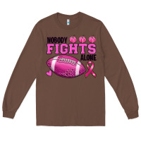 Chestnut nobody fights alone Long Sleeve Tee - RanaPortraitStore