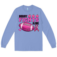 Colony Blue nobody fights alone Long Sleeve Tee - RanaPortraitStore