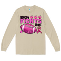 Mushroom nobody fights alone Long Sleeve Tee - RanaPortraitStore