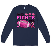 Navy nobody fights alone Long Sleeve Tee - RanaPortraitStore