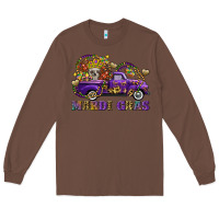 Chestnut mardi gras skull truck Long Sleeve Tee - FaDigitalArtStudio