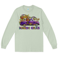 Matcha mardi gras skull truck Long Sleeve Tee - FaDigitalArtStudio