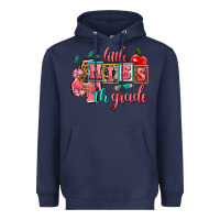 Navy little miss 4 th grade Heavyweight Hoodie - AdoDesignShop