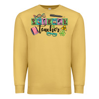 Antique Gold science teacher Premium Sweatshirt - AdoDesignShop