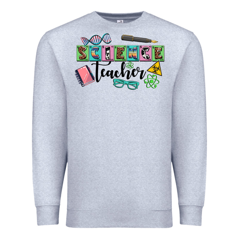 Science Teacher Premium Sweatshirt by AdoDesignShop | Teevron