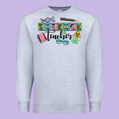 Science Teacher Premium Sweatshirt Designed By Adodesignshop