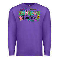Purple science teacher Premium Sweatshirt - AdoDesignShop