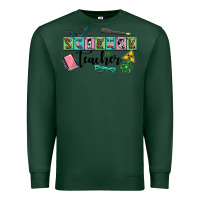 Sports Green science teacher Premium Sweatshirt - AdoDesignShop