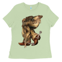 Matcha Cowboy boots western Ladies Tee - HowdyJamesFarm