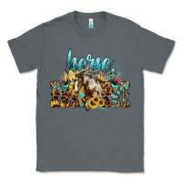 Charcoal Heather Horse Mom Classic Tee - HowdyJamesFarm