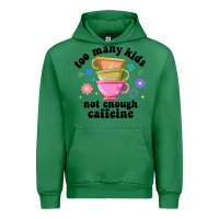 Emerald too many kids not enough caffeine Urban Hoodie - JahusDesignShop