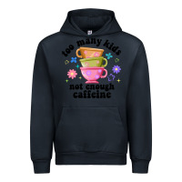 Navy too many kids not enough caffeine Urban Hoodie - JahusDesignShop